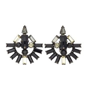 Unworn Lionette NY Swarovski Crystal Colette Earrings